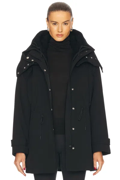 Proenza Schouler Wilder Coat In Black