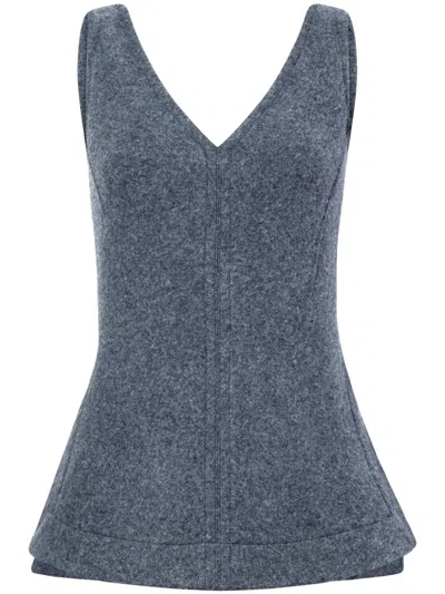 Proenza Schouler Winona Top In Grau