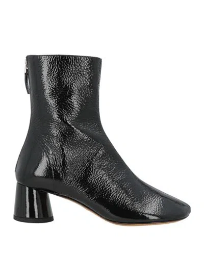Proenza Schouler Woman Ankle Boots Black Size 7 Leather