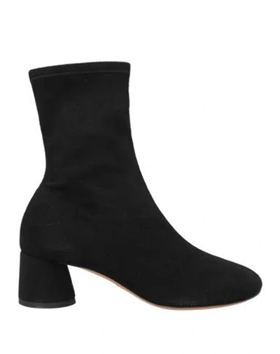 Proenza Schouler Woman Ankle Boots Black Size 7 Textile Fibers