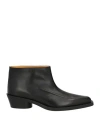 PROENZA SCHOULER PROENZA SCHOULER WOMAN ANKLE BOOTS BLACK SIZE 6 CALFSKIN