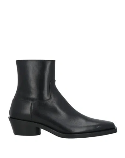 Proenza Schouler Woman Ankle Boots Black Size 8 Calfskin