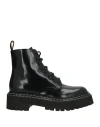 Proenza Schouler Woman Ankle Boots Black Size 8 Cow Leather