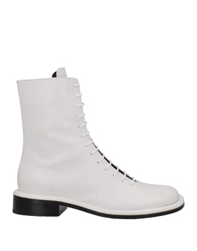 Proenza Schouler Ankle Boots In White