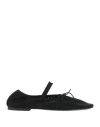 Proenza Schouler Woman Ballet Flats Black Size 6 Textile Fibers In Black