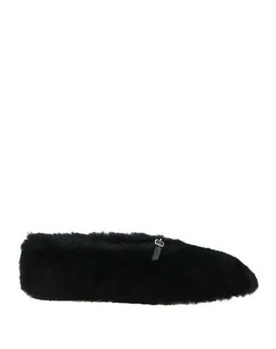 Proenza Schouler Woman Ballet Flats Black Size 8 Leather