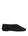 Proenza Schouler Woman Ballet Flats Black Size 8 Textile Fibers