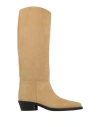 Proenza Schouler Woman Boot Beige Size 7 Calfskin In Nude