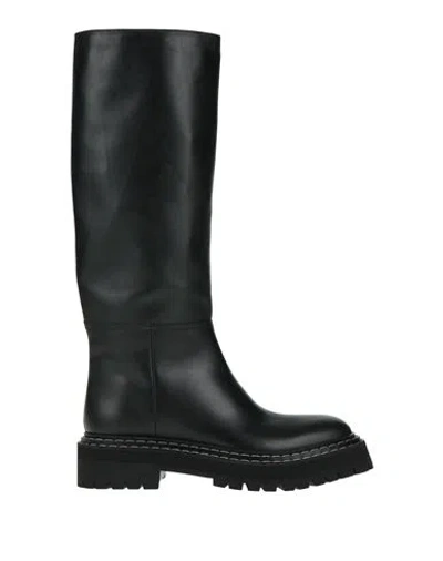 Proenza Schouler Woman Boot Black Size 8 Calfskin