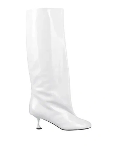 Proenza Schouler Woman Boot White Size 8 Leather