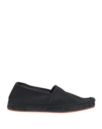 Proenza Schouler Woman Espadrilles Black Size 7 Textile Fibers In Multi