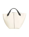 Proenza Schouler Woman Handbag Off White Size - Leather In White