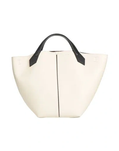 Proenza Schouler Woman Handbag Off White Size - Leather