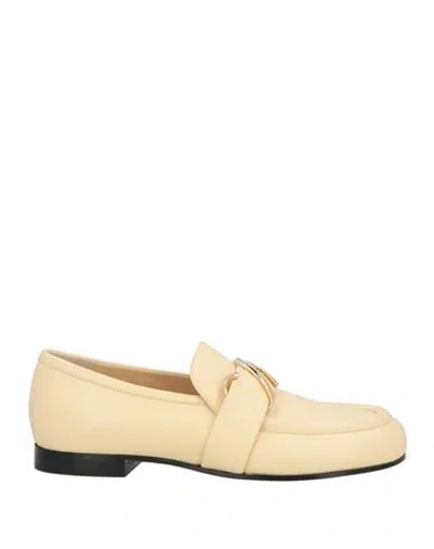 Proenza Schouler Woman Loafers Pastel Yellow Size 8 Leather
