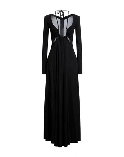 Proenza Schouler Woman Long Dress Black Size 6 Viscose