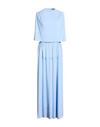 Proenza Schouler Woman Maxi Dress Sky Blue Size 4 Viscose