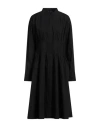 Proenza Schouler Woman Midi Dress Black Size 12 Cotton, Elastane