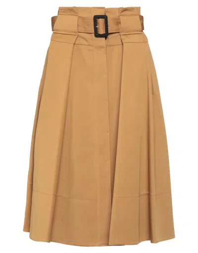 Proenza Schouler Midi Skirts In Beige