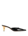Proenza Schouler Women's Napl Pointed Toe Slip On Mules In Black