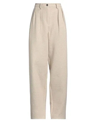 Proenza Schouler Woman Pants Beige Size 4 Cotton, Polyester, Elastane In Neutral