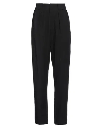 Proenza Schouler Black Wool Pant In 001
