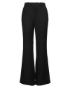Proenza Schouler Woman Pants Black Size 8 Virgin Wool, Acrylic, Polyamide, Elastane