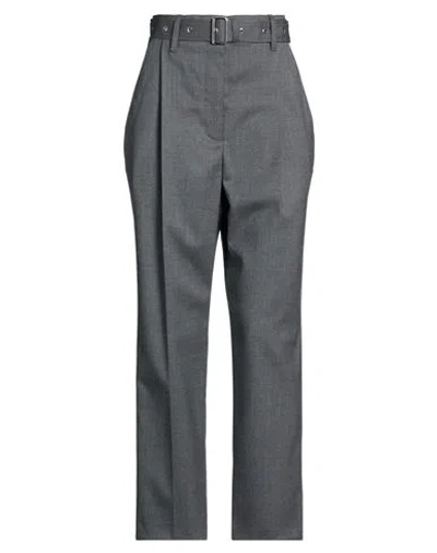 Proenza Schouler Woman Pants Grey Size 10 Wool, Elastane In Gray
