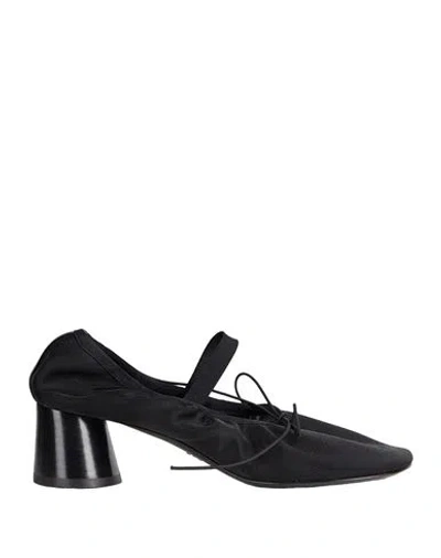 Proenza Schouler Woman Pumps Black Size 7 Textile Fibers
