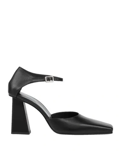 Proenza Schouler Woman Pumps Black Size 8 Lambskin