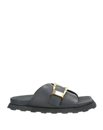 Proenza Schouler Woman Sandals Black Size 6 Calfskin