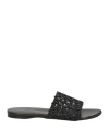 Proenza Schouler Woman Sandals Black Size 8 Leather In Black