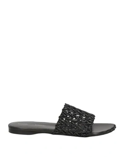 Proenza Schouler Woman Sandals Black Size 8 Leather