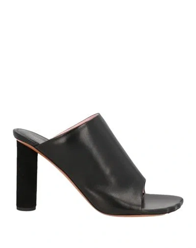 Proenza Schouler Woman Sandals Black Size 8 Leather