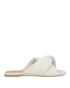 Proenza Schouler Woman Sandals White Size 11 Leather In White
