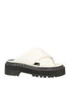 Proenza Schouler Woman Sandals White Size 7 Leather In White