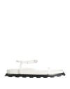 Proenza Schouler Woman Sandals White Size 8 Soft Leather In White