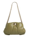 Proenza Schouler Woman Shoulder Bag Military Green Size - Leather