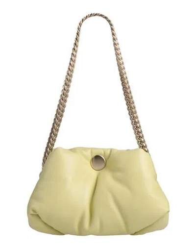 Proenza Schouler Woman Shoulder Bag Pastel Yellow Size - Leather