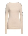Proenza Schouler Woman Sweater Beige Size S Cotton, Polyamide, Viscose, Polyester, Elastane In Beige