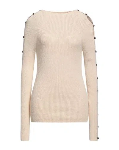 Proenza Schouler Woman Sweater Beige Size S Cotton, Polyamide, Viscose, Polyester, Elastane