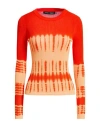 Proenza Schouler Woman Sweater Tomato Red Size L Viscose In Multi