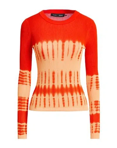 Proenza Schouler Woman Sweater Tomato Red Size L Viscose In Multi