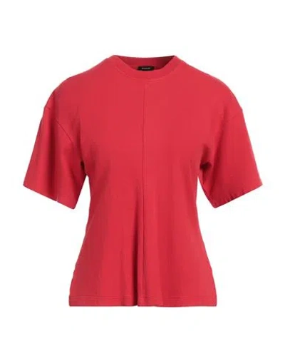 Proenza Schouler Woman T-shirt Red Size L Cotton, Nylon