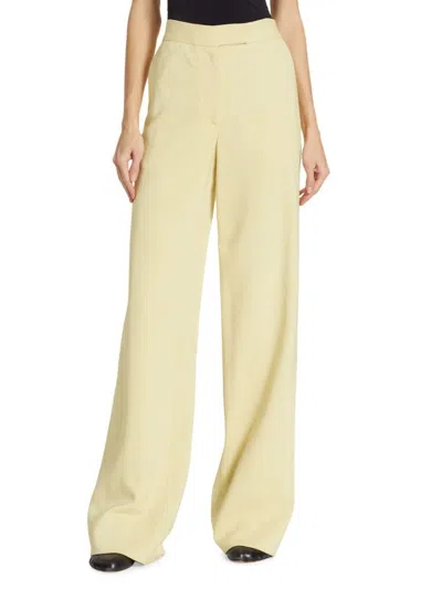Proenza Schouler Women's High-rise Wide-leg Pants In Parchment