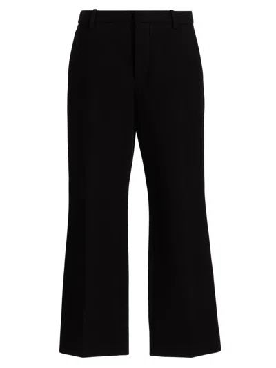 Proenza Schouler Women's Ismene Scuba Flared Pants In Black