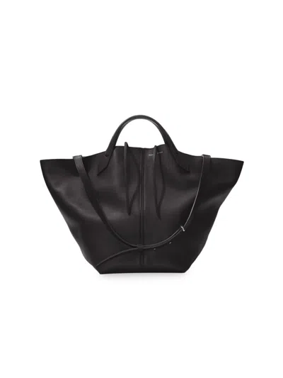 Proenza Schouler Women's Large Ps1 Leather Tote Bag In Black