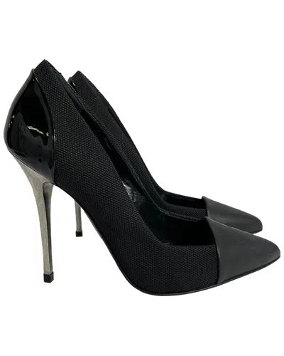 Proenza Schouler Women's Nylon Cap Toe Patent Pump, Size Eu | 36.5 (authentic  Pre-loved)