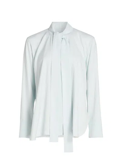 Proenza Schouler Women's Ricky Tieneck Blouse In Blue