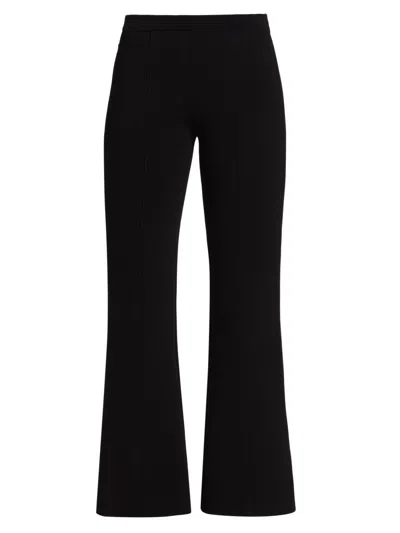 Proenza Schouler Women's Shaila Silk-blend Knit Pants In Black