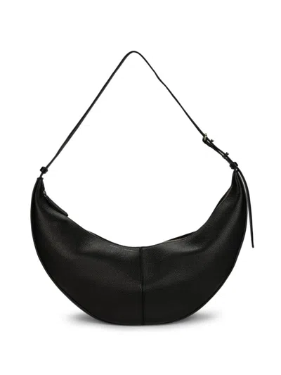 Proenza Schouler Women's Slide Pebbled Leather Hobo Bag In Black